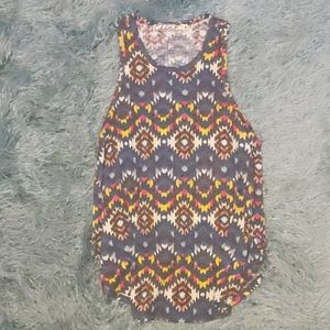 Chloe K Aztec Print Tank